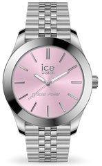 Ice-Watch ICE Steel Solar Silver Light Pink 023790 Small