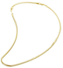 Gemini Halsketting Missa Gold slangenketting 3mm NNM3