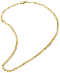 Gemini Halsketting Leno Gold Cubaanse schakel 5 mm NNL3