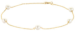 Blush Jewels 14K goud Armband zoetwaterparel 2248YPW