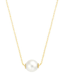 Blush Jewels 14K goud Halsketting zoetwaterparel 3076YPW