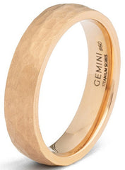 Gemini Ring titanium Pulso Bronze PUL04