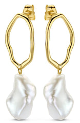 Swing Jewels Pearl 18K goud Oorbellen SWJE10219-Y14-18