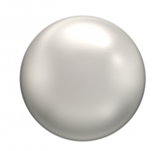 Studex SYSTEM 75 Schietoorbel Parel wit 14k geel goud 5mm 442