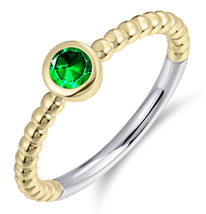 Gisser Jewels 925 Dashing Details Ring R477YG