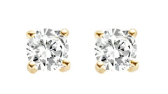 Blush Jewels 14K goud Oorbellen 3mm 7128YZI