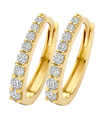 Blush Jewels 14K goud Oorbellen 13.7mm 7341YZI