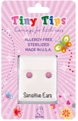 Studex TINY TIPS hypoallergeen Fireball roze 4,5 mm 7432