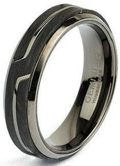 Gemini Ring titanium Rex Black REX02
