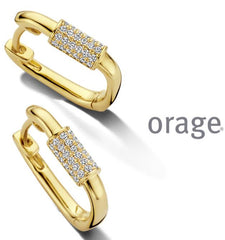 Orage Silver 925 Oorbellen O/6561