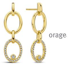 Orage Silver 925 Oorbellen O/6711