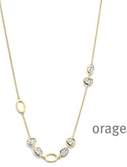 Orage Silver 925 Halsketting K/6008/45