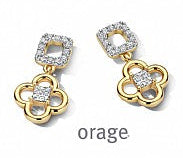 Orage Silver 925 Oorbellen O/6730
