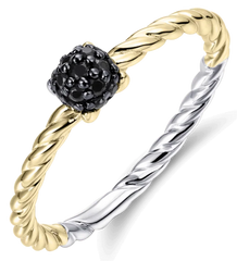 Gisser Jewels 925 Dashing Details Ring R469YZ