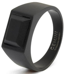 Gemini Ring titanium Credo Black CRE02