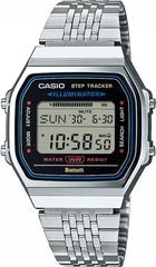 Casio ABL-100WE-1AEF horloge Mét Stappenteller | Vintage Collection | Zilverkleurig