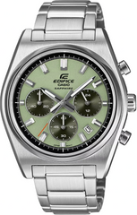 Casio Edifice Classic EFB-730D-3AVUEF | chronograaf horloge | Lichtgroen