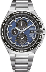 Citizen AT8238-84L Radio Controlled Super Titanium horloge | Blauw