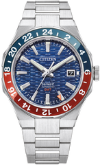Citizen NB6030-59L series 8-collectie 9054 Automatic horloge | Blauw Rood