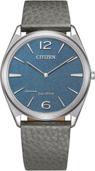 Citizen Suratto Ultradun! AR3120-24L Eco-Drive horloge | Blauw