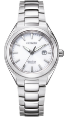 Citizen EW2610-80A Eco-Drive Super Titanium dames horloge | Wit