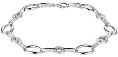 Gisser Jewels 925 Classic Link Armband B042