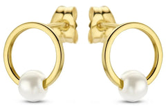 Swing Jewels Pearl 18K goud Oorbellen SWJE10224-Y14-18