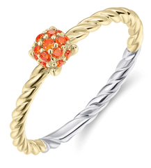 Gisser Jewels 925 Dashing Details Ring R469YO