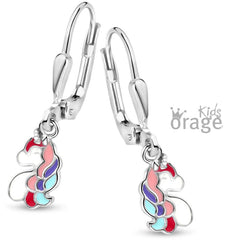 Orage Kids 925 Oorbellen Eenhoorn multicolor O/2923/A