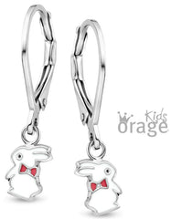 Orage Kids 925 Oorbellen Konijn wit O/5810/A