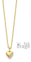 Orage Kids 925 Halsketting Hart K/3809/36