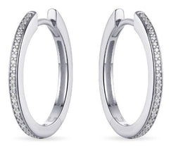 Gisser Jewels 925 Oorbellen 20mm KCD2/20