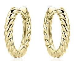 Gisser Jewels 925 Oorbellen 18mm KCJ3/18Y