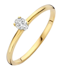 Blush Jewels Lab Diamonds Ring 14K goud LG1028Y