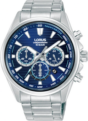 Lorus Sport RT321LX9 herenhorloge Chronograaf | Blauw Wit