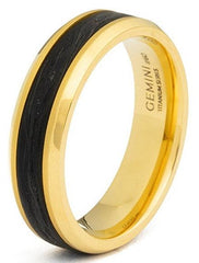 Gemini Ring titanium Rota Gold Carbon ROT05
Success
