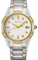 SKK728P1 | Seiko dameshorloge | Diamonds | Bicolor