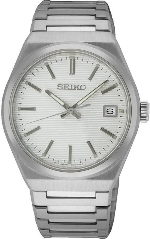 SUR553P1 Seiko heren horloge wit 100m WR – - Main Image