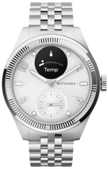 Withings Scanwatch Nova Brilliant Wit | HWA10-10 hybride smartwatch