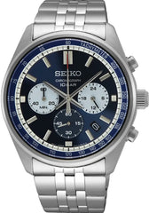 Seiko chronograaf horloge SSB427P1 | Blauw galerij