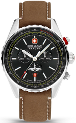 Swiss Military Hanowa Afterburn Chrono horloge SMWGC0000301 | Zwart