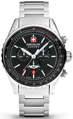 Swiss Military Hanowa Afterburn Chrono horloge SMWGI0000303 | Zwart