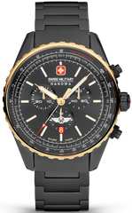 Swiss Military Hanowa Afterburn Chrono horloge SMWGI0000341 | Zwart