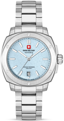 Swiss Military Hanowa Sirius horloge SMWGH0006502 | Lichtblauw