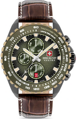 Swiss Military Hanowa Stone Marten horloge SMWGC0001840 | Groen