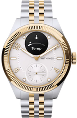 Withings Scanwatch Nova Brilliant Wit Jubilé armband | HWA10-11 galerij