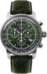 Zeppelin 100 years '1st Edition' horloge 8680-4 | Groen