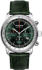 Zeppelin LZ14 MARINE horloge 8888-4 | Groen galerij