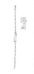 Orage Kids 925 Gravure armband Figaro A/4740/14A