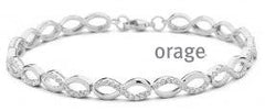 Orage Silver 925 Armband Infinity A/6703/18-A